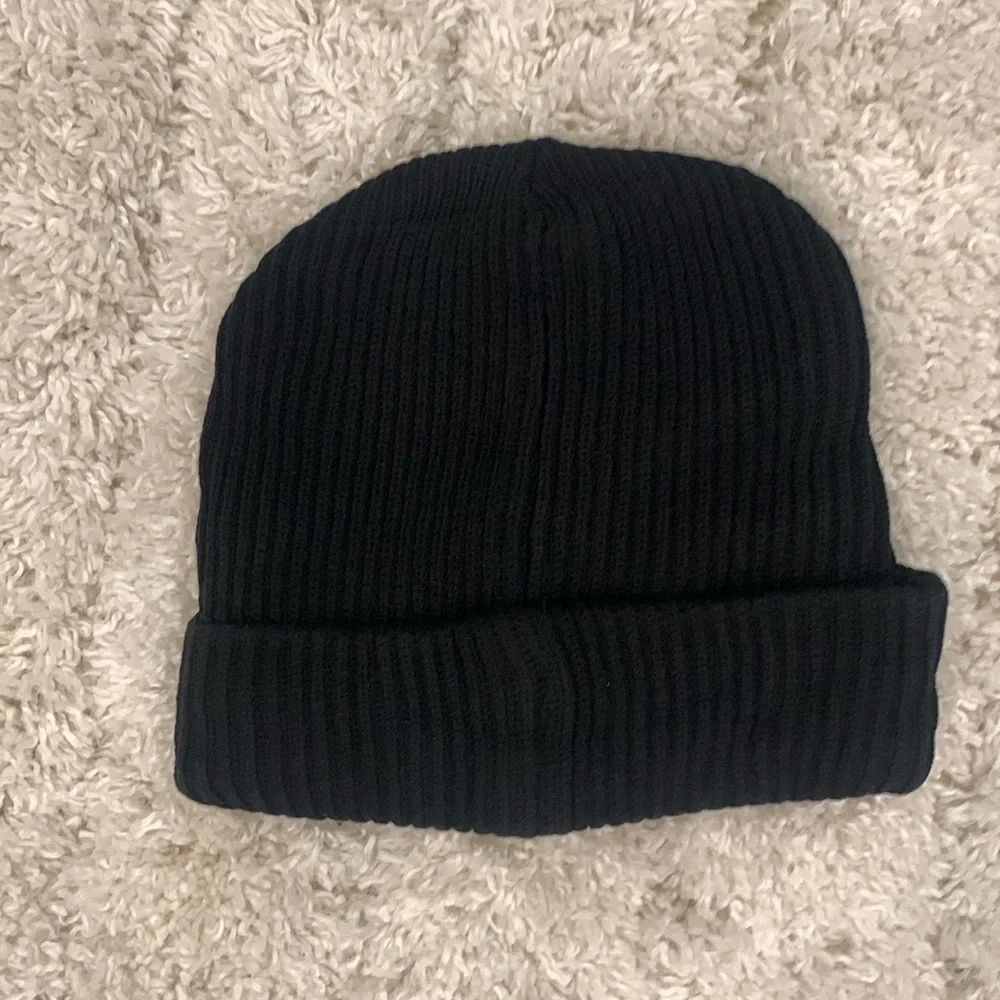 Chrome Hearts Black Cross Patch Beanie Hat